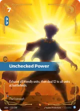 Unchecked Power (OGN-123)