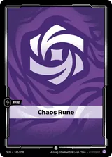 Chaos Rune (OGN-166)