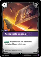 Acceptable Losses (OGN-179)