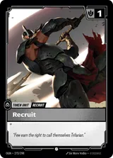Recruit (272) // Buff (OGN-272)