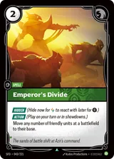 Emperor's Divide (SFD-043)