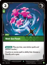 Not So Fast (SFD-045)