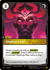 Shadow's Call (UNL-165)