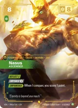 Nasus, Ascended (Alternate Art) variant (VEN-046_p1)