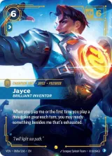 Jayce, Brilliant Inventor (Alternate Art) variant (VEN-068_p1)