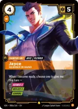 Jayce, Hammer in Hand (Alternate Art) variant (VEN-088_p1)