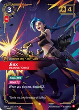 Jinx, Demolitionist (Overnumbered) (VEN-168)